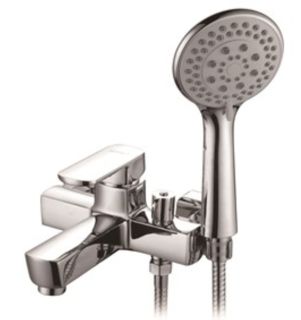 Смеситель для ванны с душем BOOU B8215-3EH хром